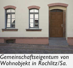 Gemeinschaftseigentum von Wohnobjekt in Rochlitz